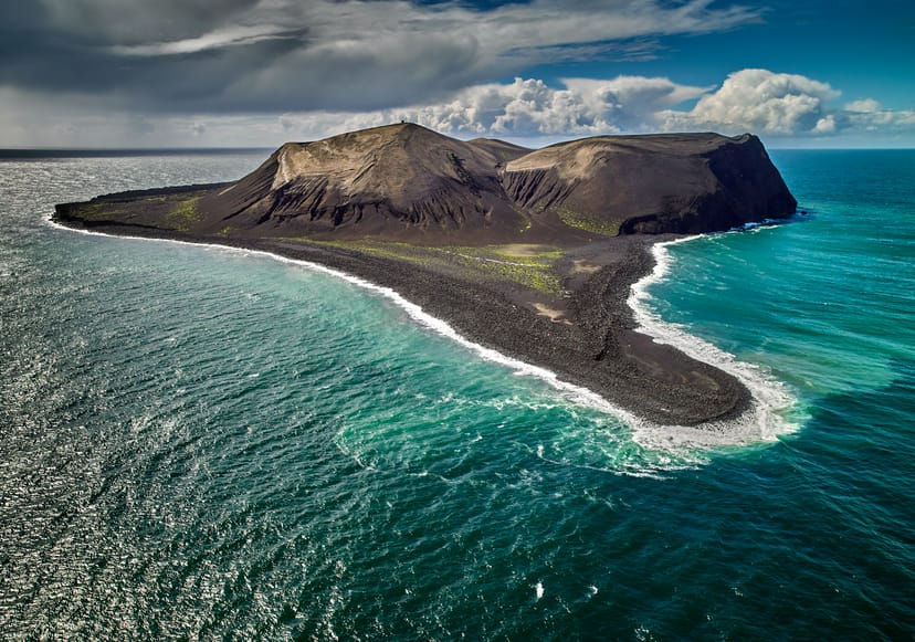 Surtsey island in Iceland
