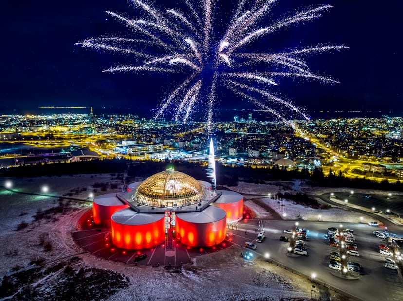 New years eve at Perlan