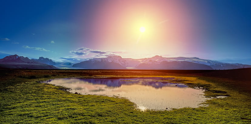 Glaciers in Iceland