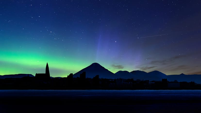 Northern lights in Iceland