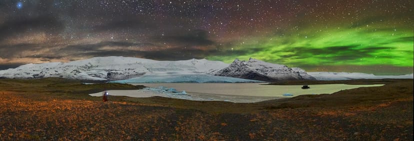 Northern lights in Iceland