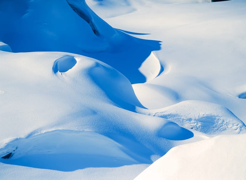 Búarjökull glacier in iceland